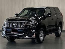 black prado protocol car